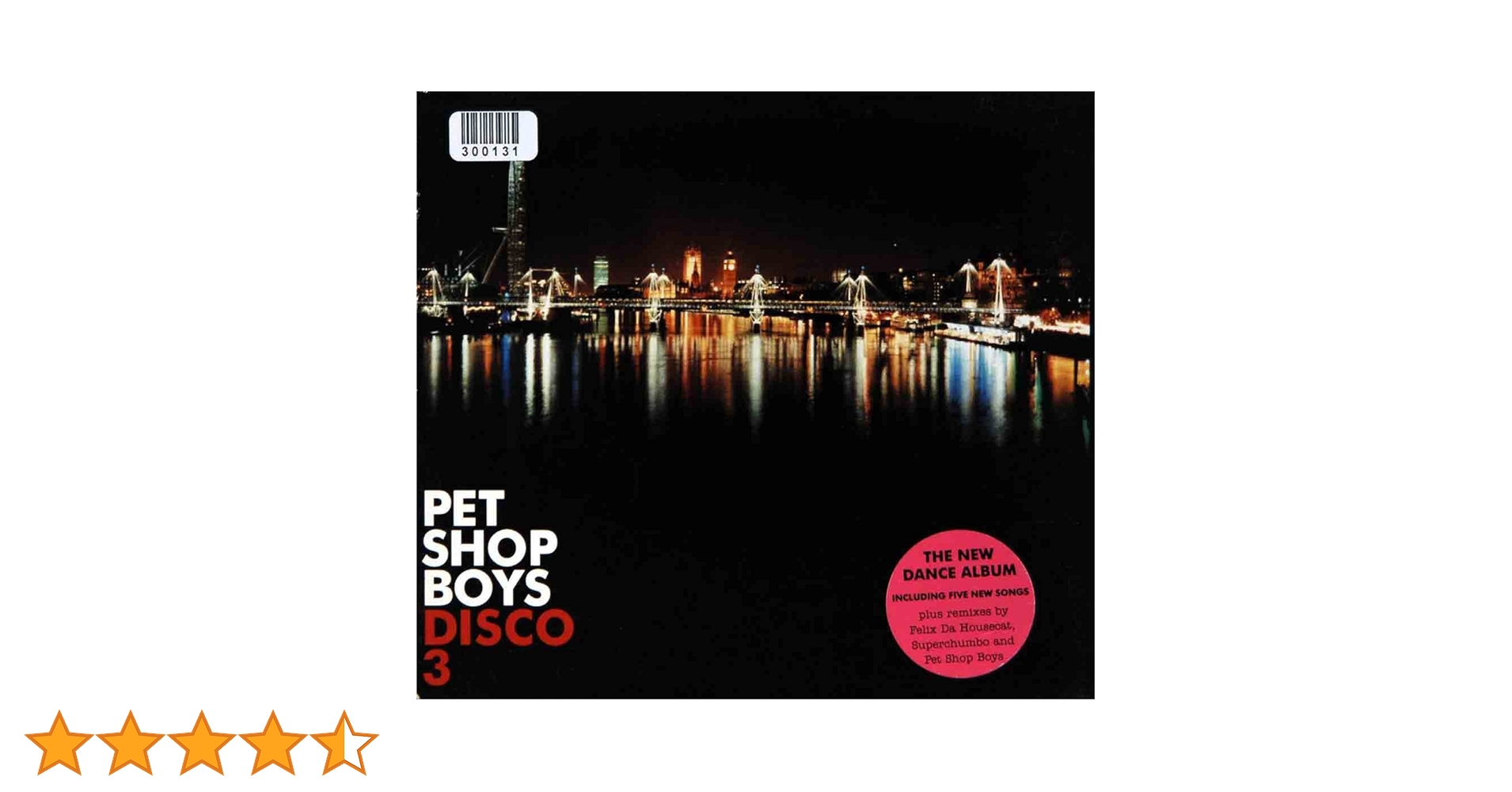 洋楽 PET SHOP BOYS DISCO 3 Pet Shop Boys – Disco 3 – CD (Album, Enhanced, Stereo), 2003